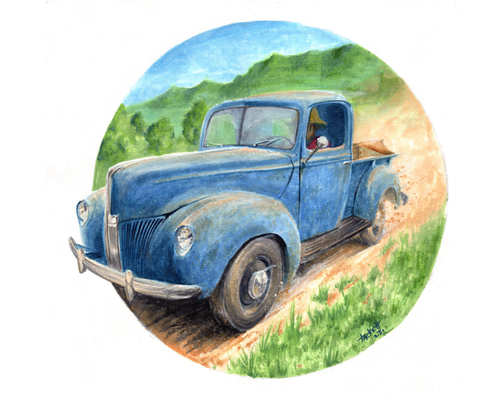 1941 Ford Pickup Art Print