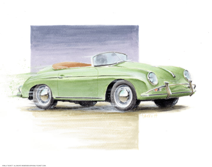 1957 Porsche 356 Wall Art
