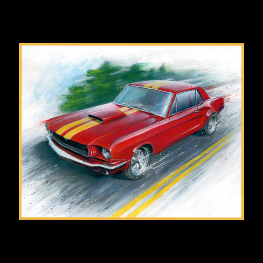 Mustang Art Print