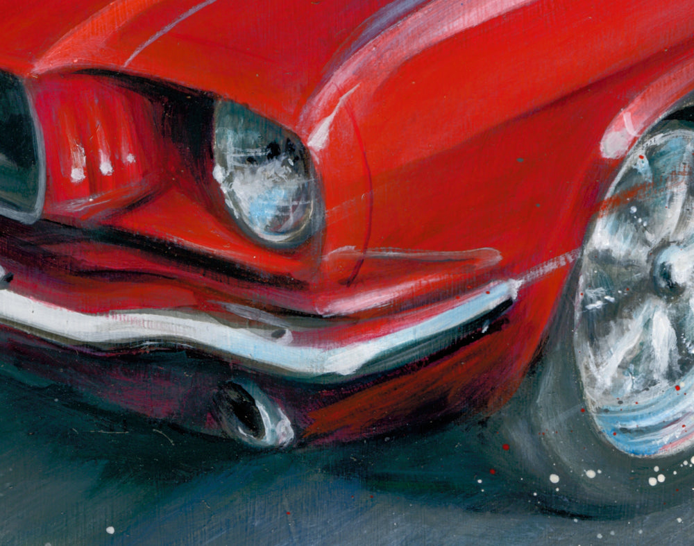 Mustang Art Print