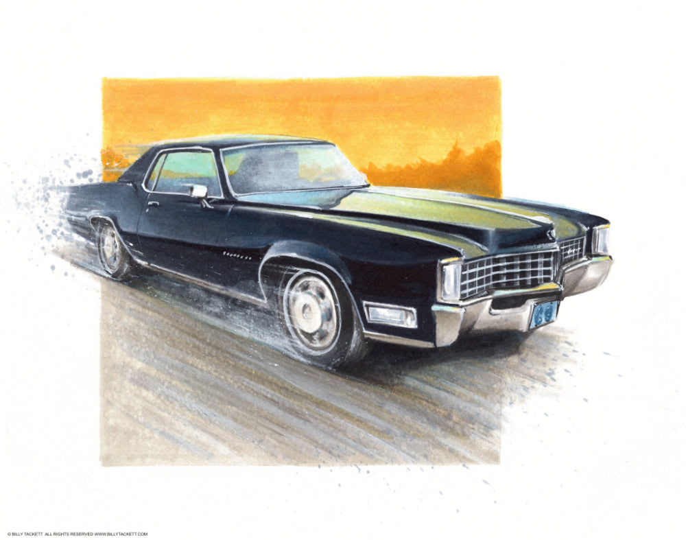 1968 Cadillac Eldorado Art Print