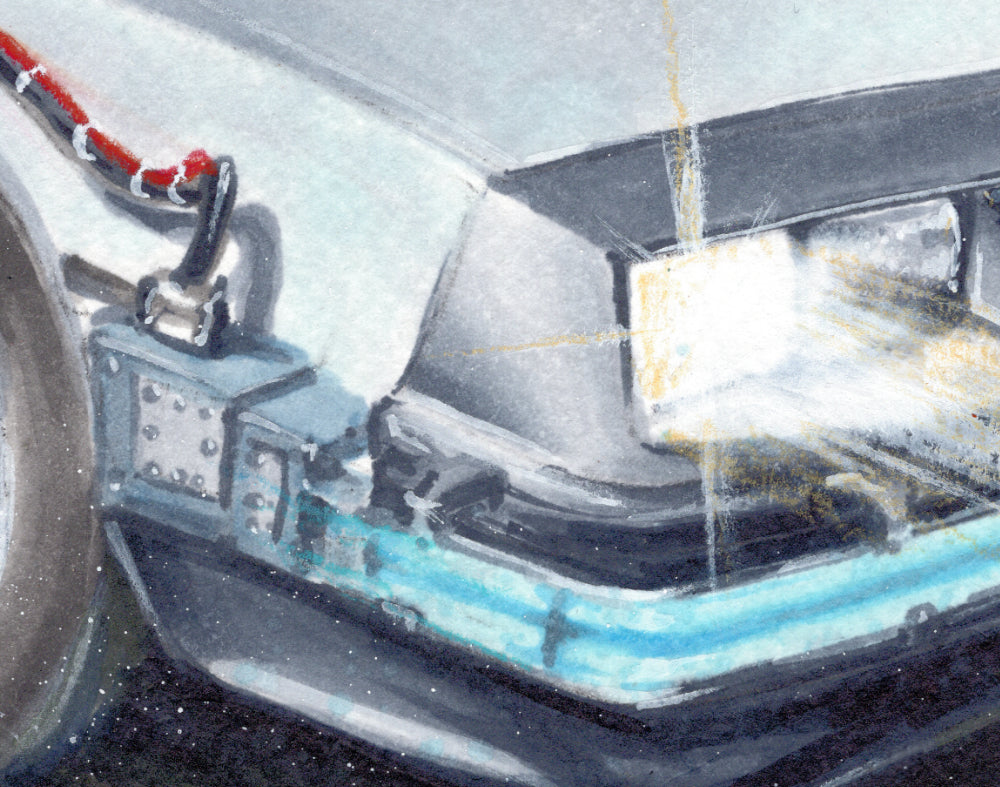 Back To The Future Wall Art