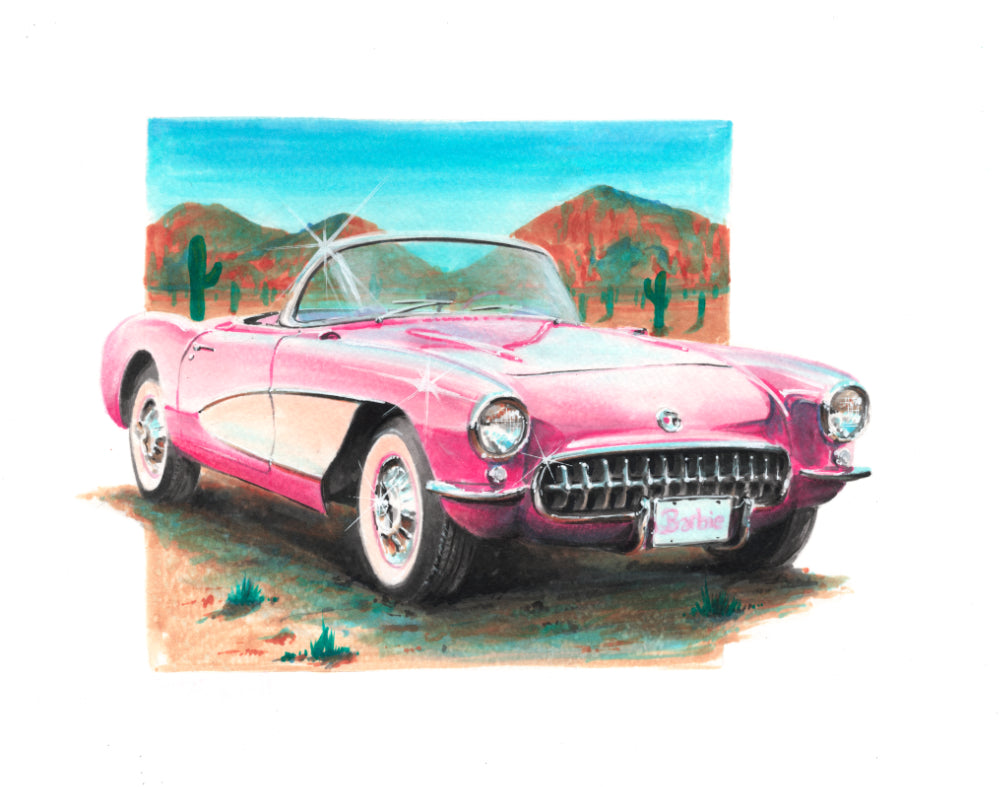 Barbie Art Print