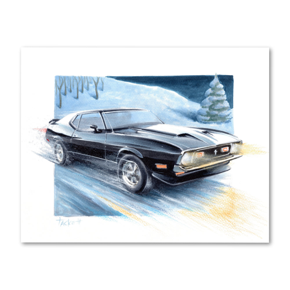 Batmobile Wall Art