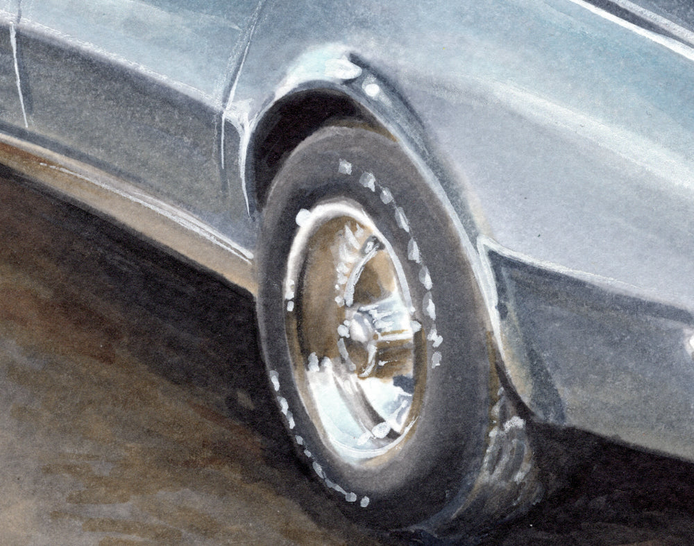 1972 Corvette Stingray Art Print