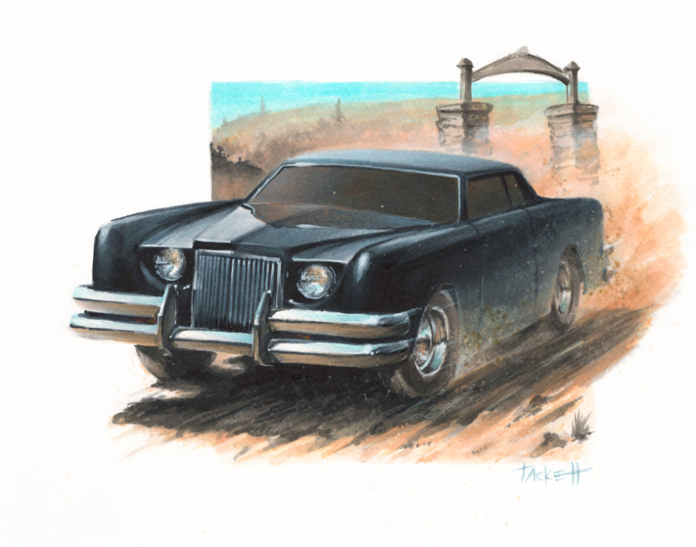 The Car Original Painting