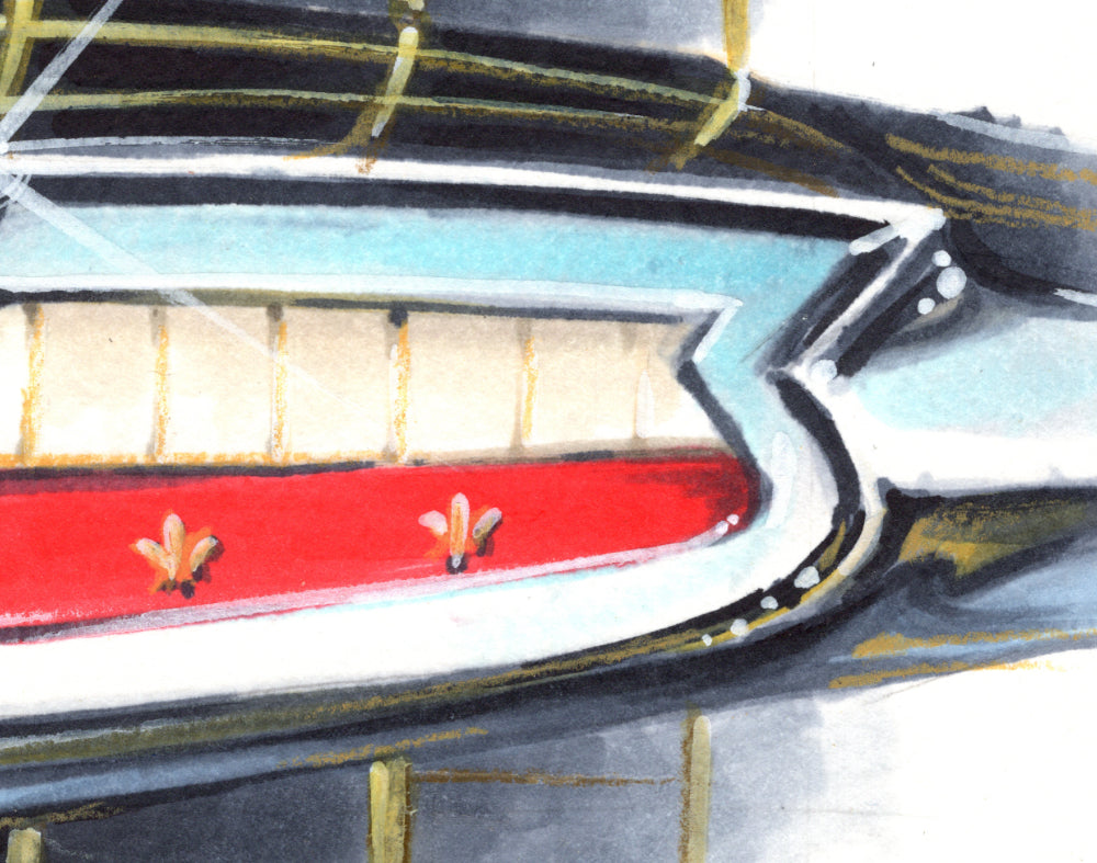 Chevrolet Badge Original Painting