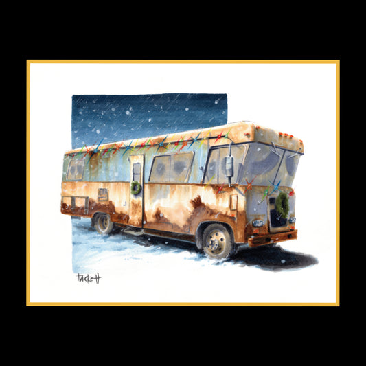 Christmas Vacation Art Print