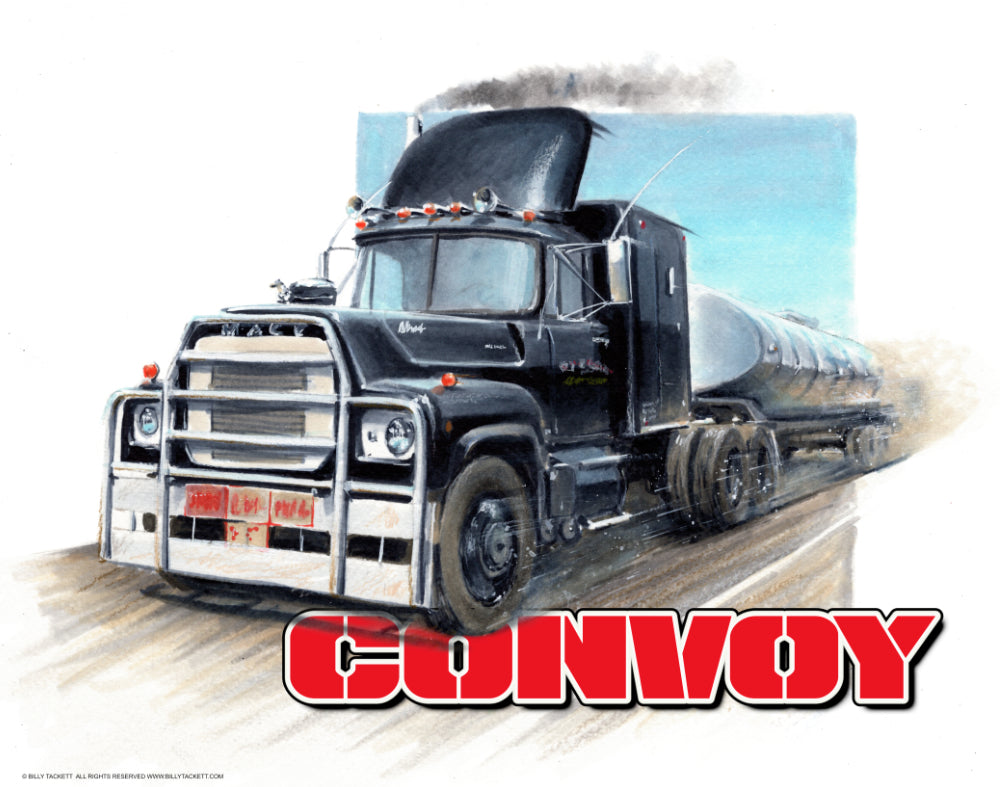 Convoy Art Print