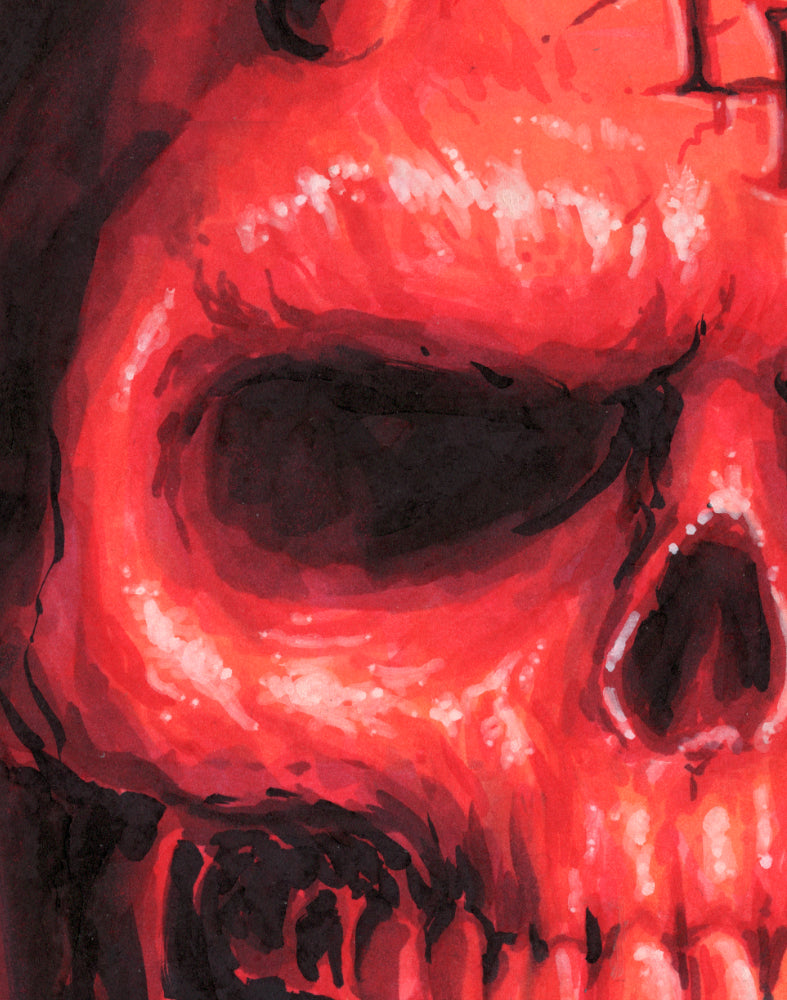 Daredevil Skull Wall Art