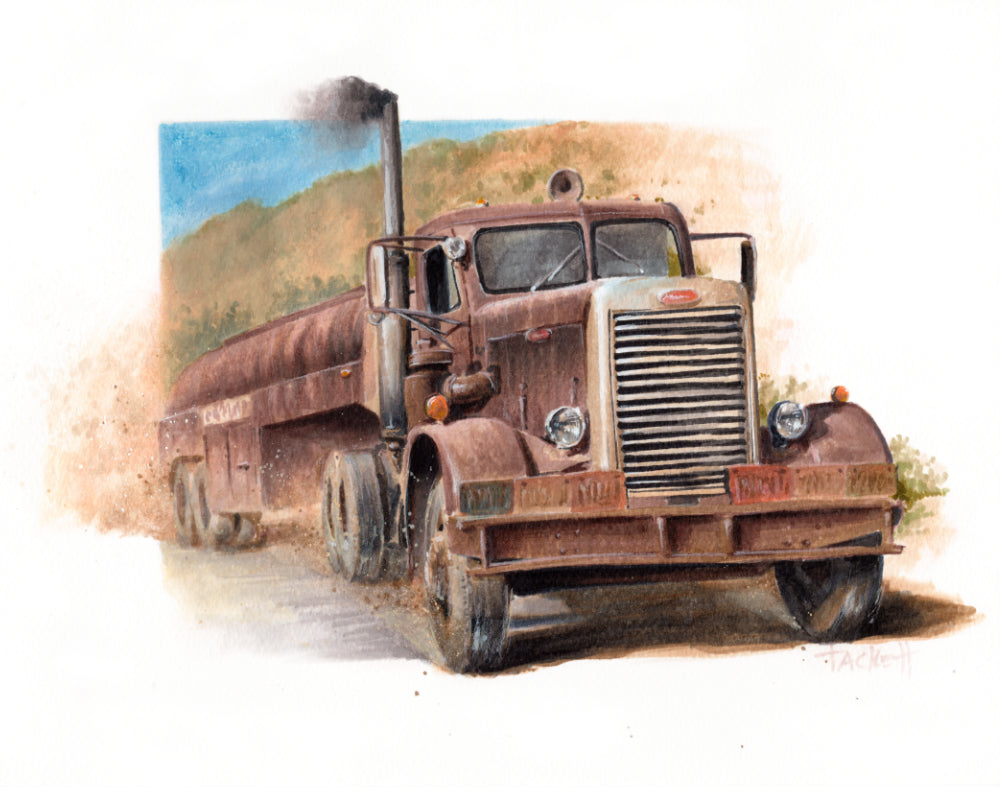 Duel Original Painting