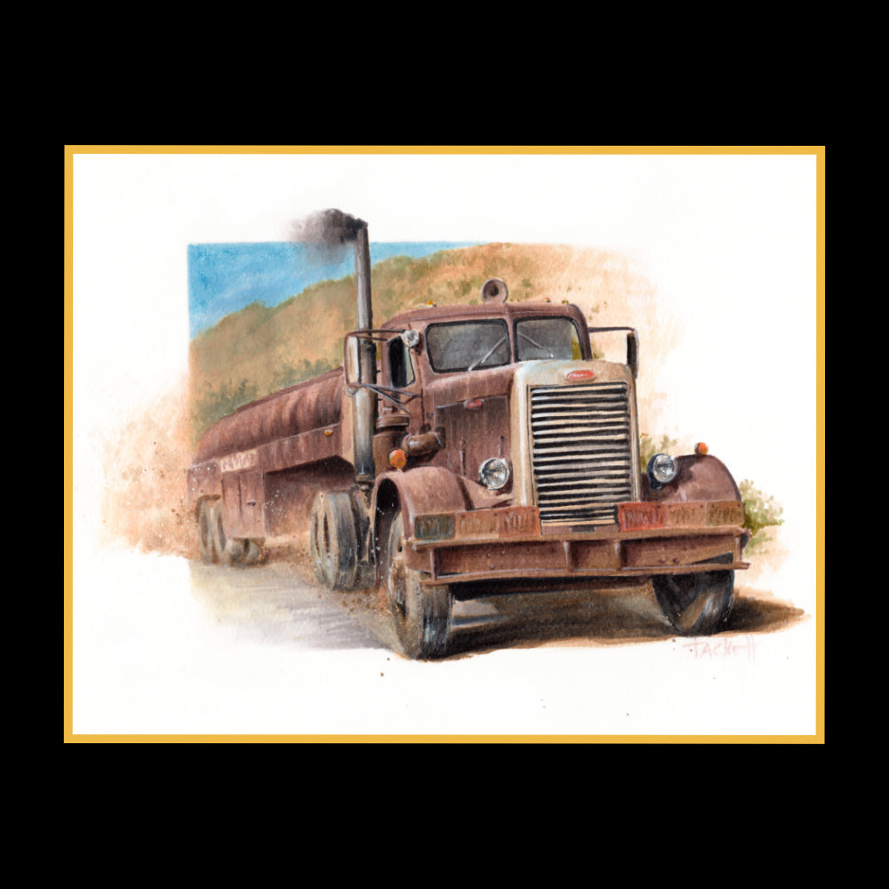 Duel Original Painting