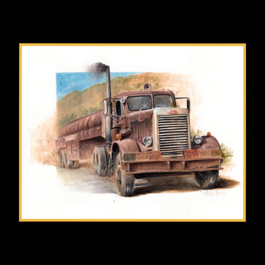 Duel Original Painting