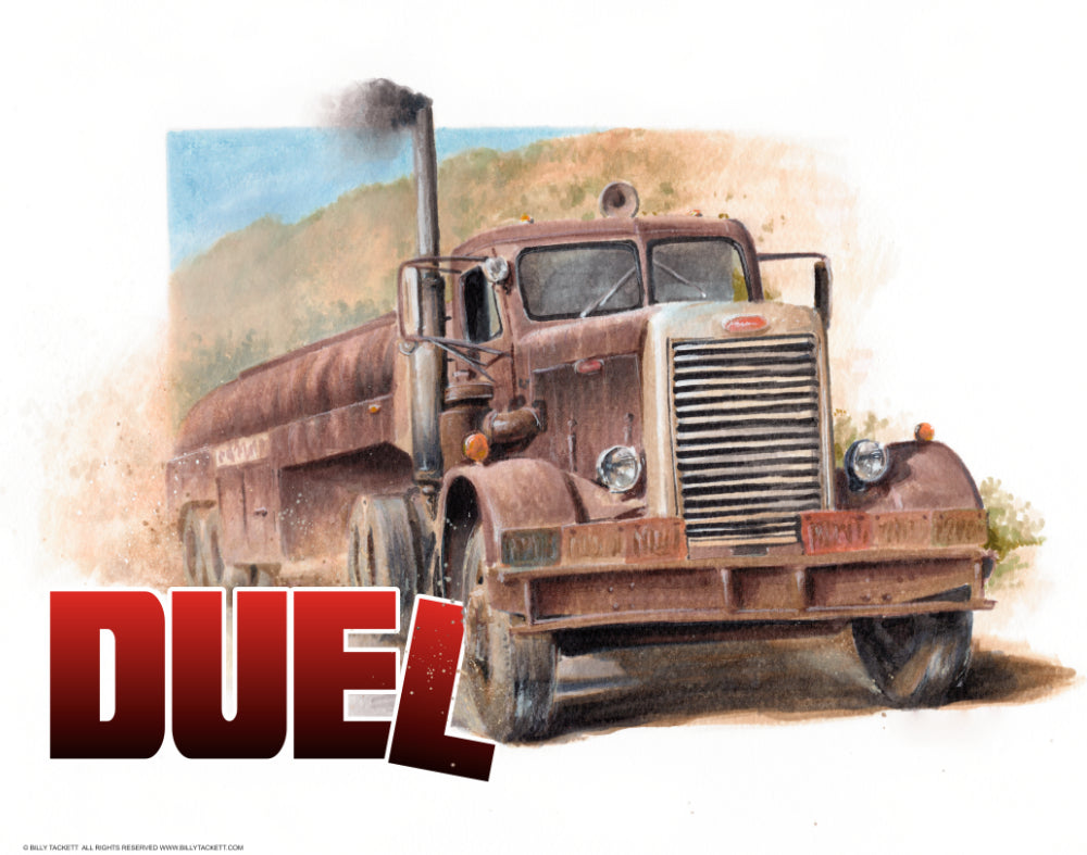 Duel Art Print