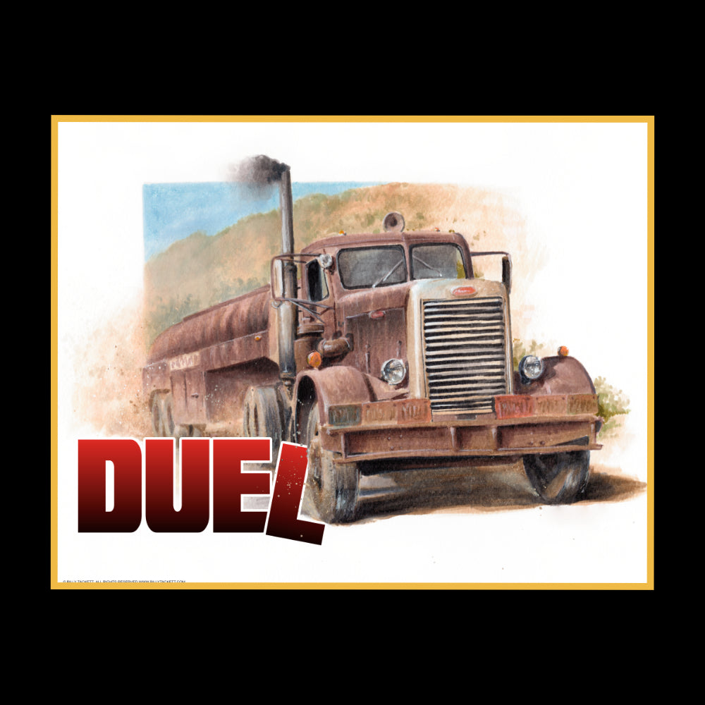 Duel Art Print