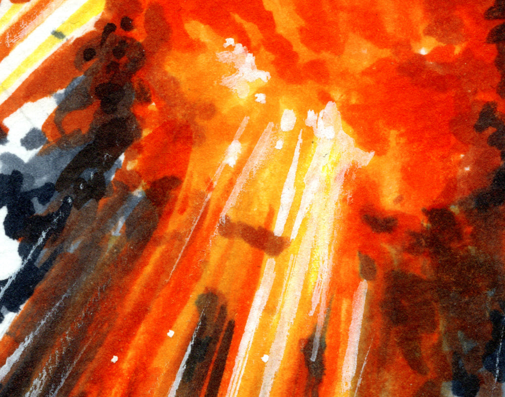 Explosion Art Print