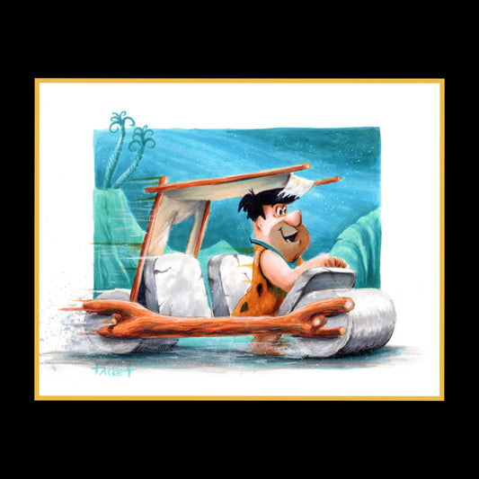 Flintstones Art Print