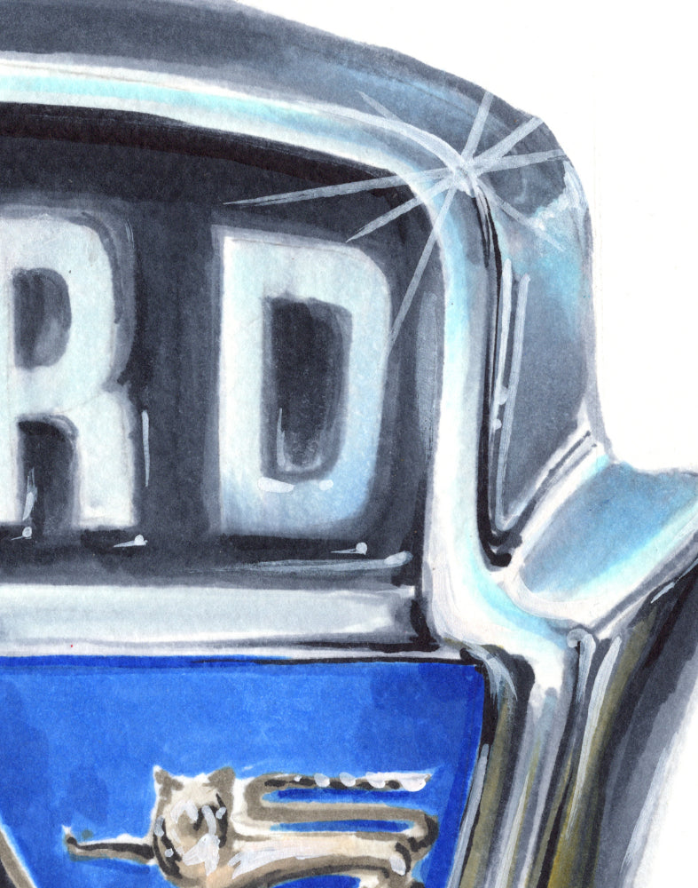 Ford Badge Original Painting