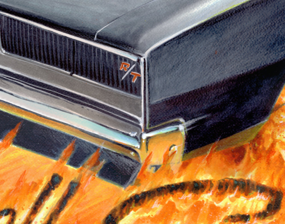 Ghost Rider Art Print