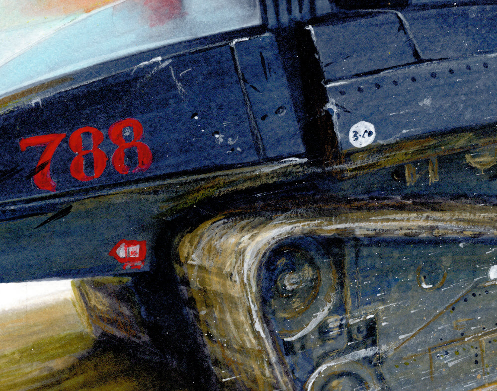 G.I. Joe Cobra H.I.S.S. Tank Art Print