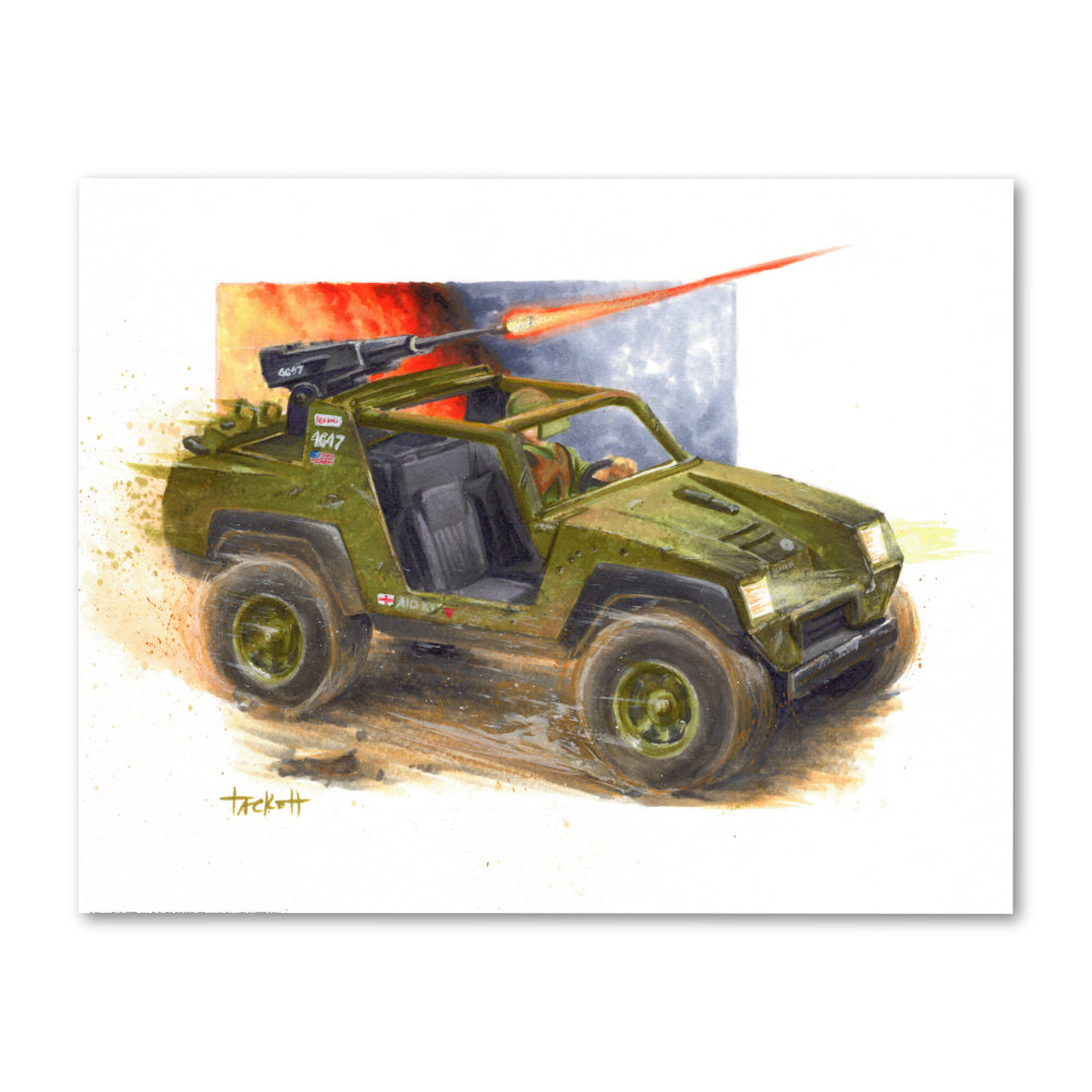 G.I. Joe V.A.M.P. Original Painting