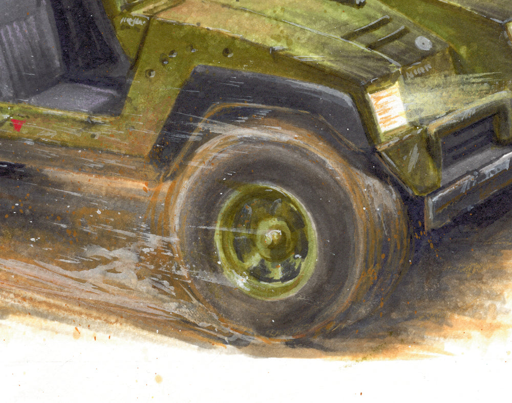 G.I. Joe V.A.M.P. Original Painting