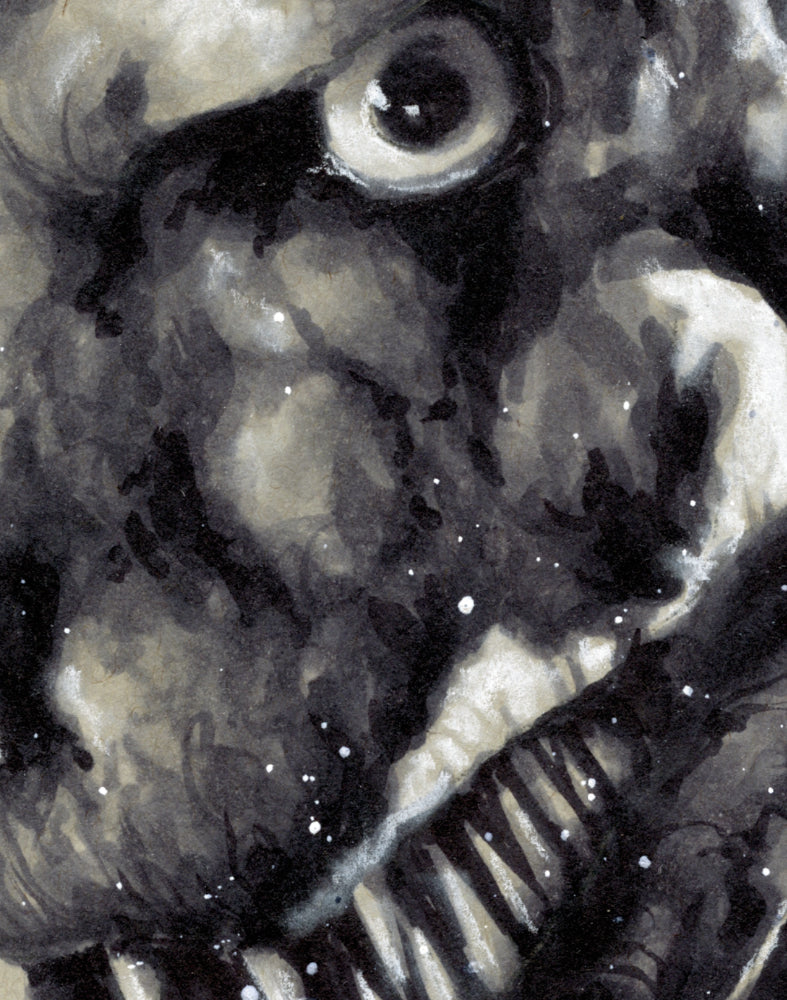 Godzilla Original Painting