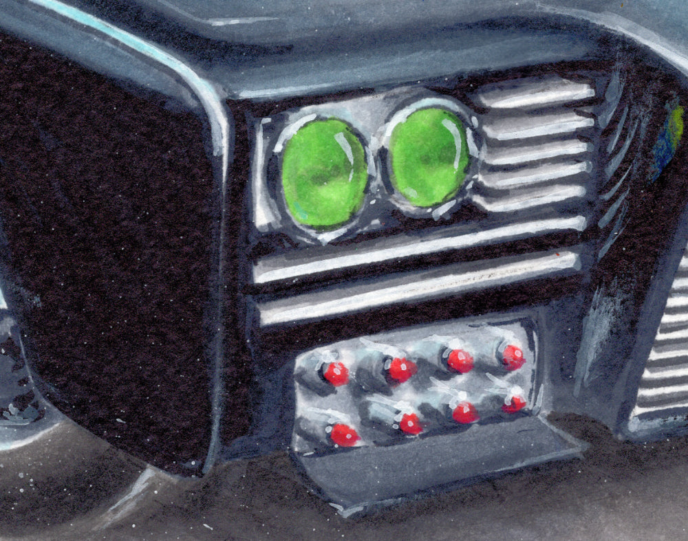 Green Hornet Original Painting