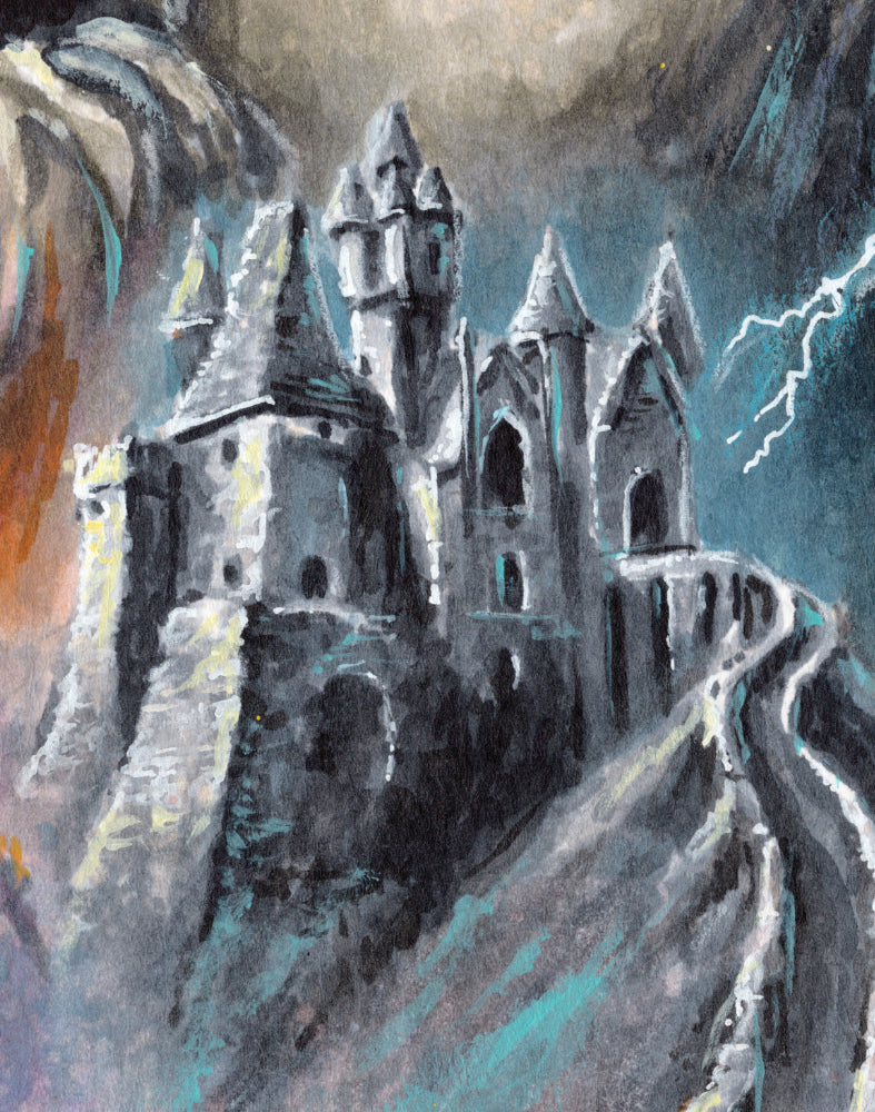 Gone With The Bride Of Frankenstein Art Print