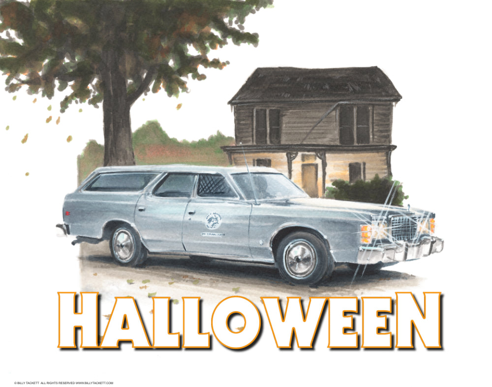 Halloween Art print