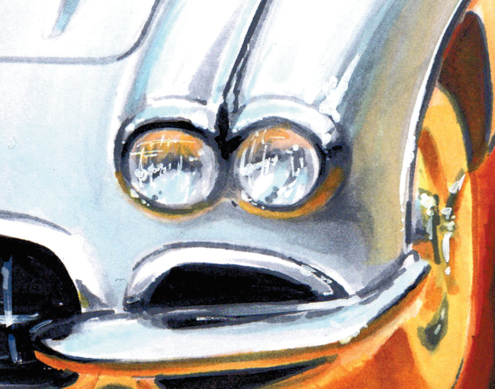 Heavy Metal Art Print