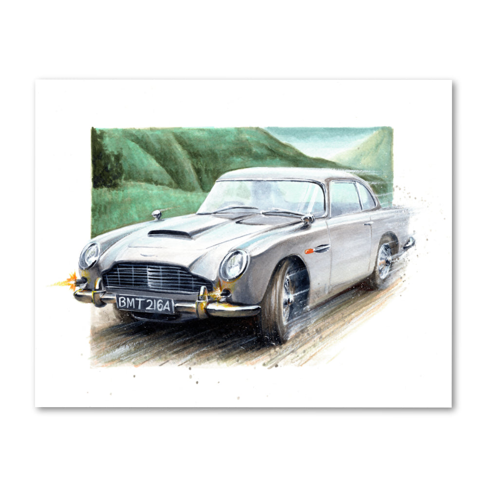 James Bond Wall Art