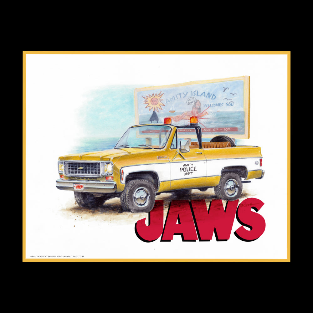 Jaws Art Print