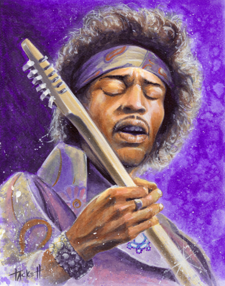 Jimi Hendrix Original Painting