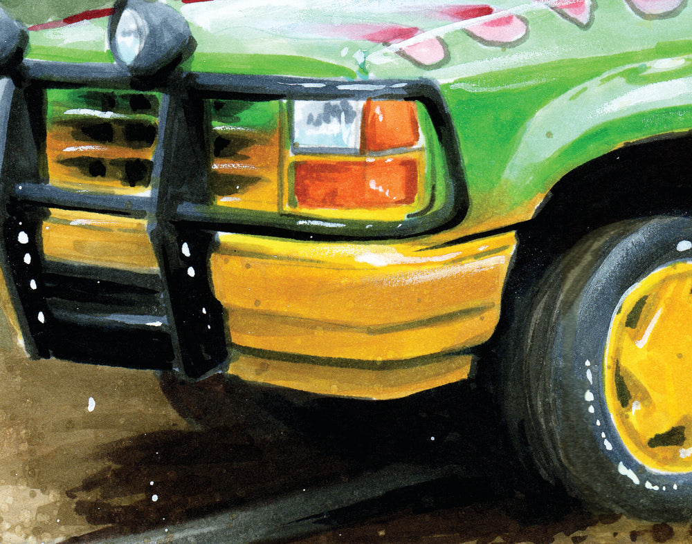 Jurassic Park Art Print