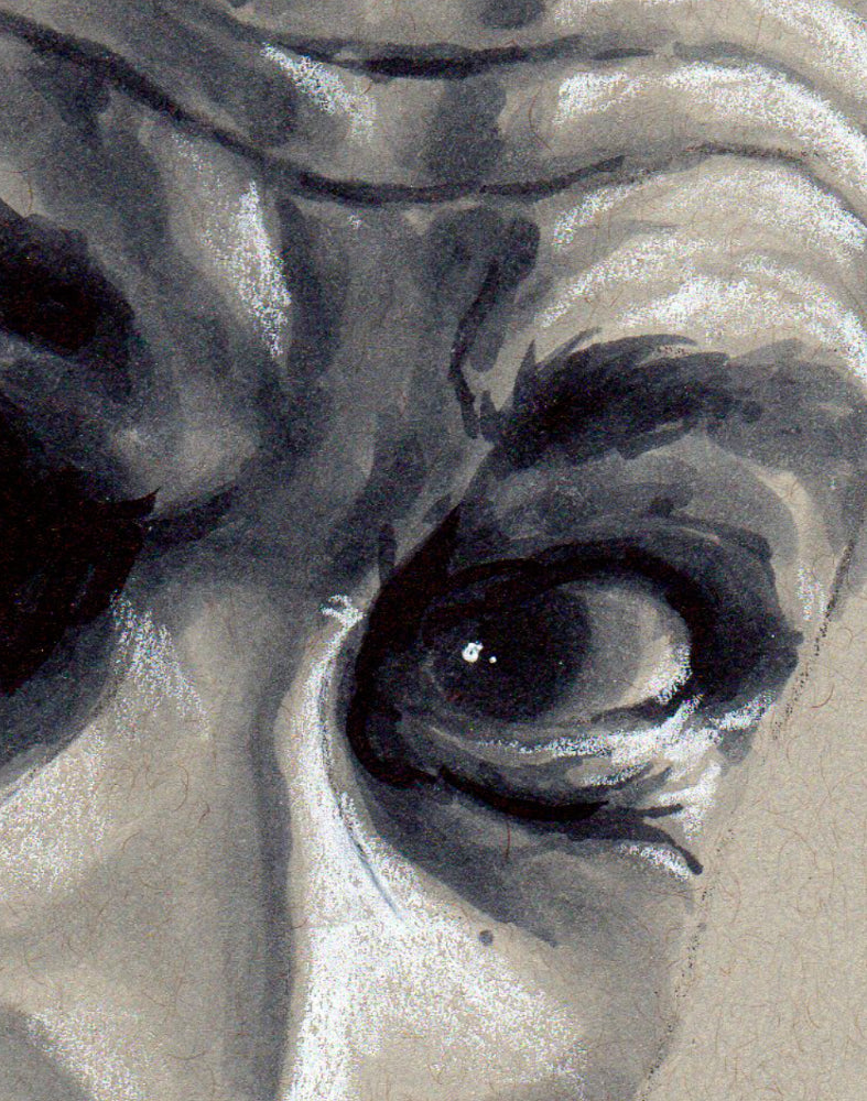 Man Who Laughs Art Print