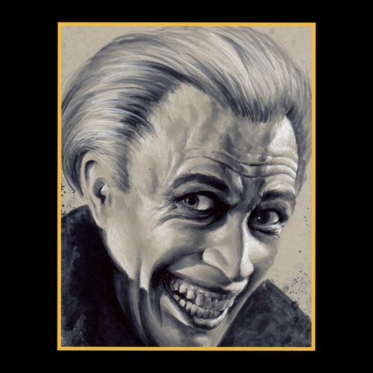 Man Who Laughs Art Print