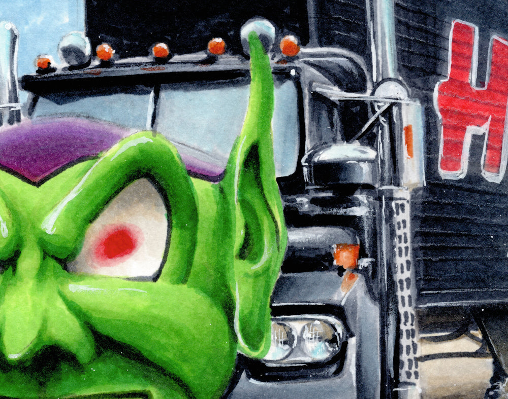 Maximum Overdrive Art Print