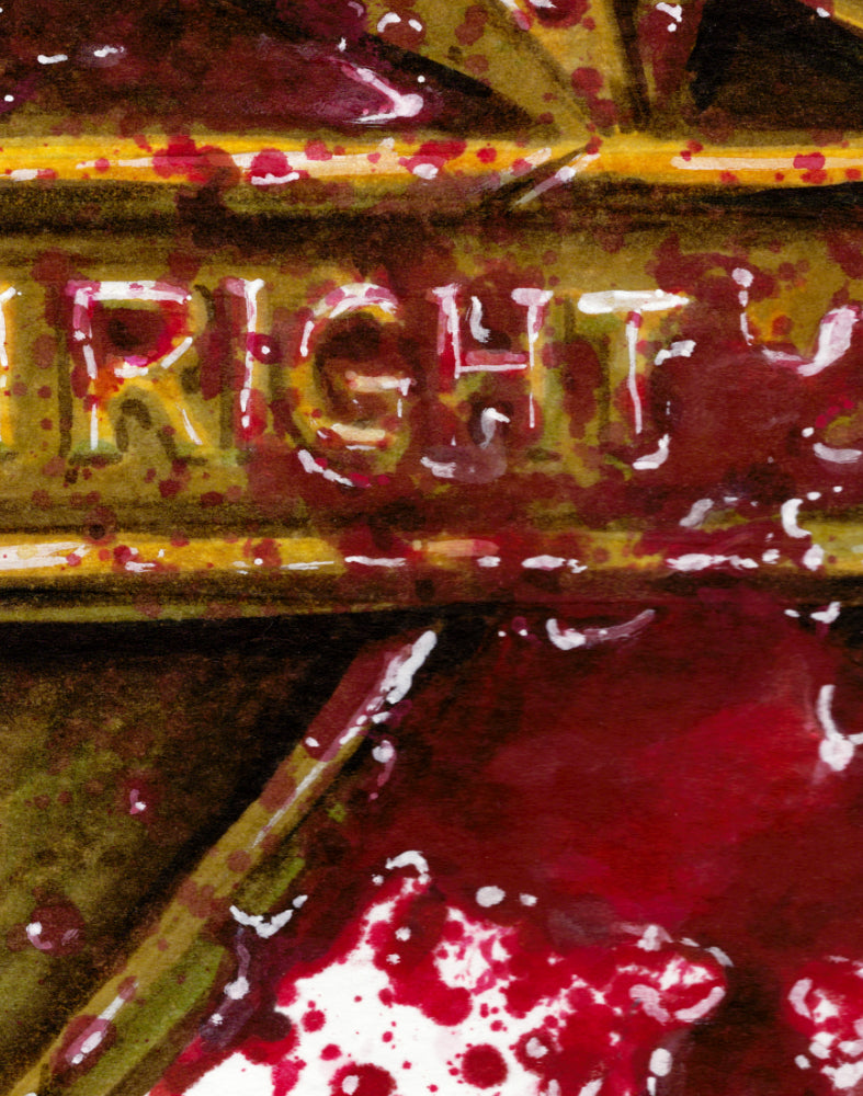 Mad Max's MFP Badge Original Painting