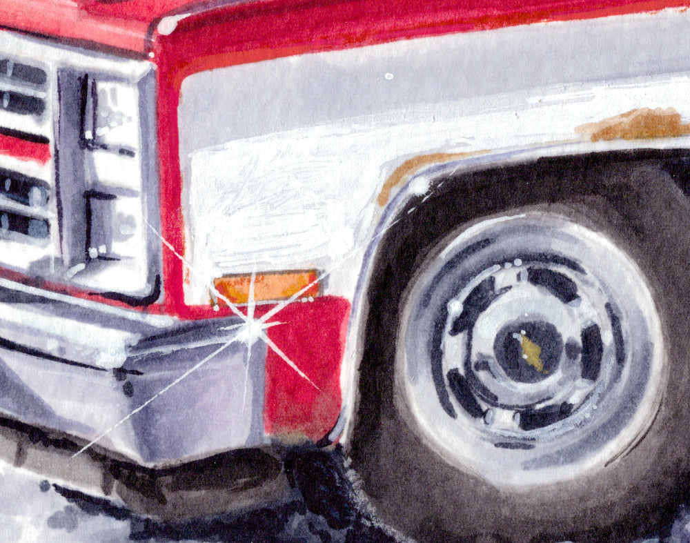 NASA Truck Art Print