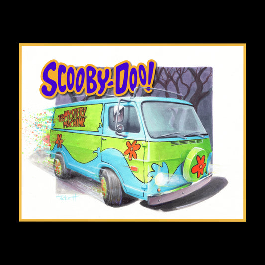Scooby Doo Art Print