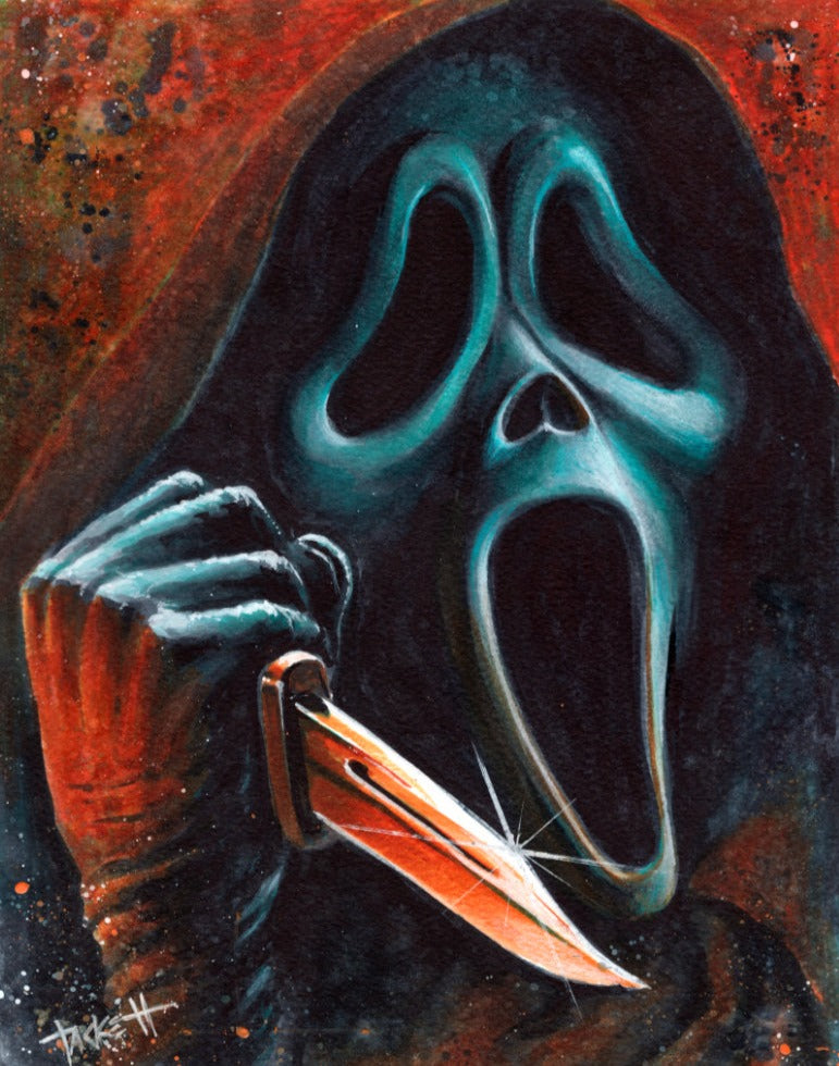 Scream Original Painting