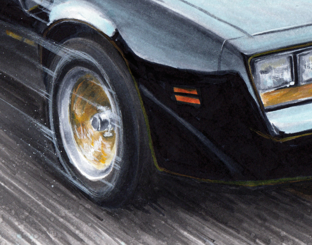 Smokey And The Bandit Art Print