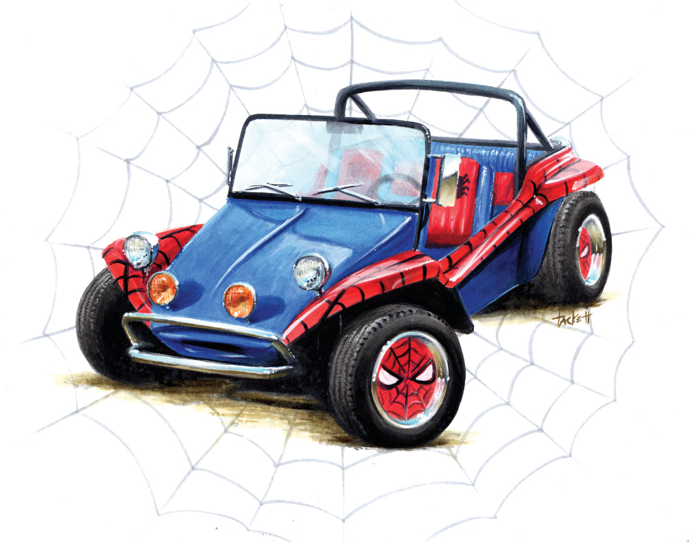 SpiderMobile Art Print