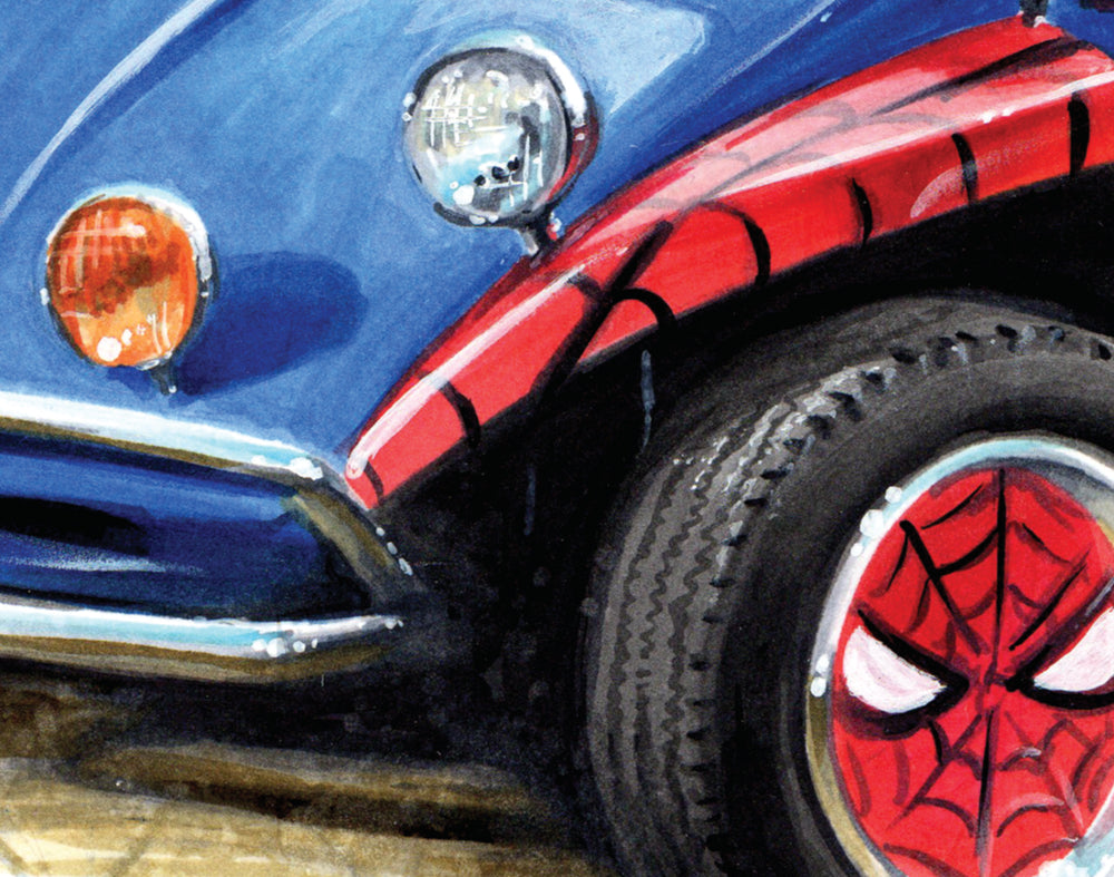 SpiderMobile Art Print