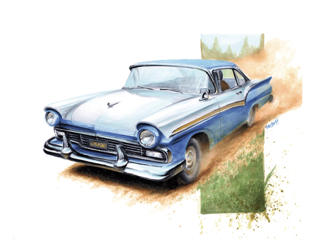 Thunder Road Art Print