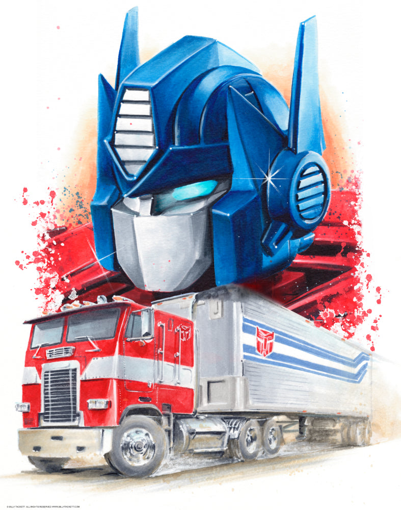 Transformers Art Print