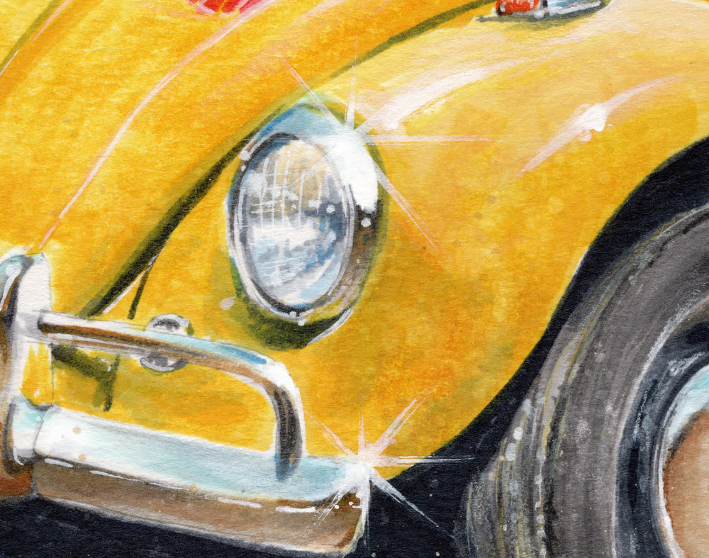 Transformer's Bumblebee Art Print