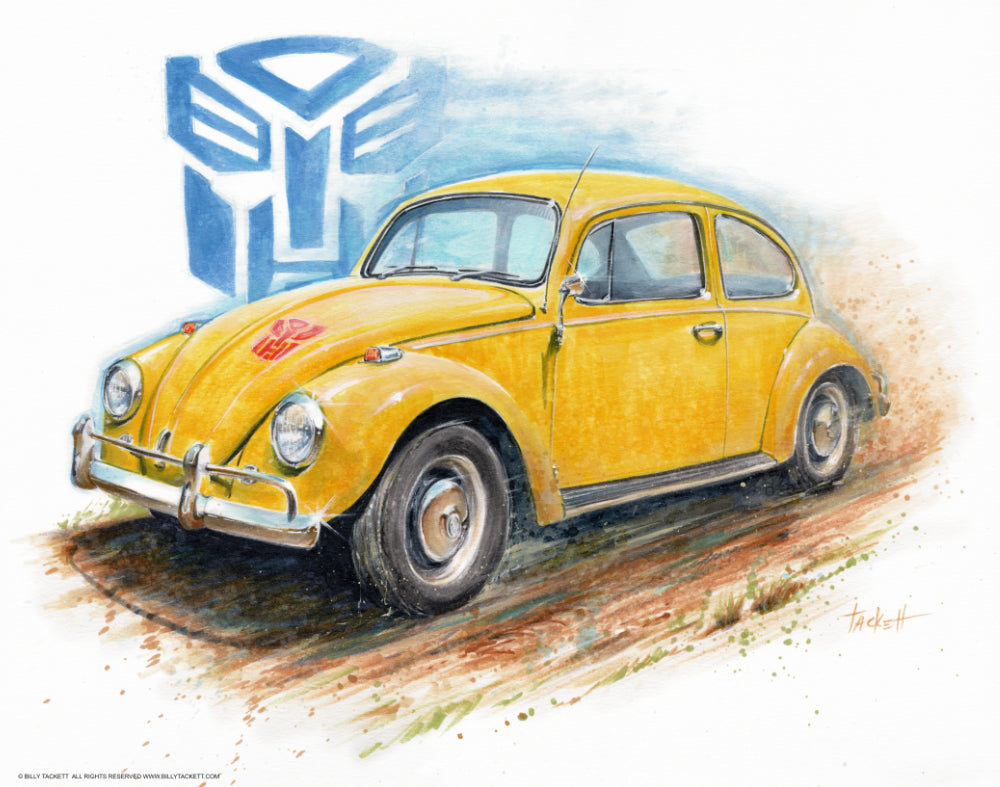 Transformers Bumblebee Original Painting