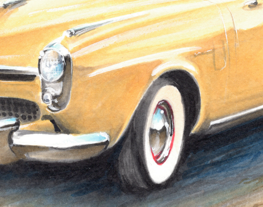 1950 Studebaker Commander Art Print